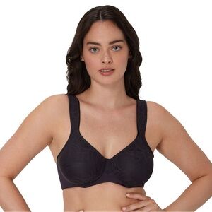 Bali Coolest Smoothing Underwire Minimizer Bra DF4584 Black 42C